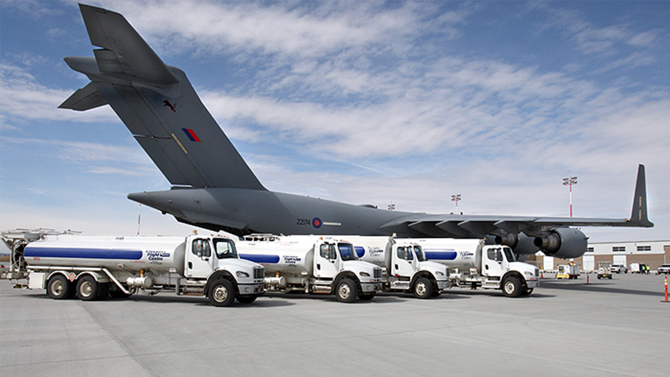 RAF C-17 in Calgary