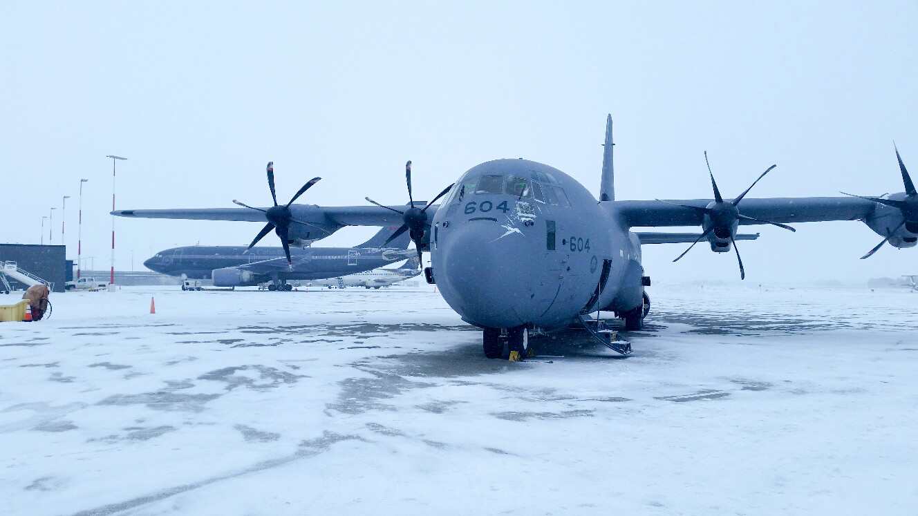 C130 Hercules in Edmonton
