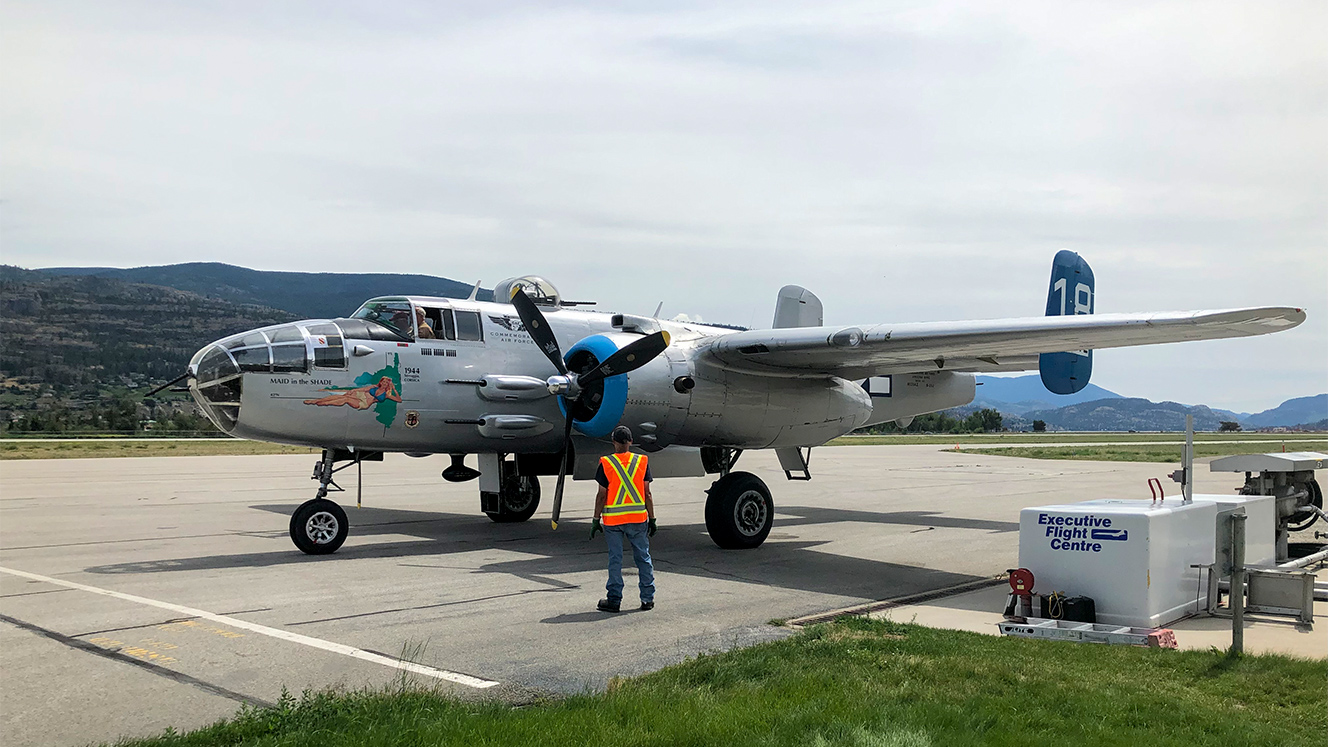 Rare WII B-25 “Maid in Shade” and B-17 “Sentimental Journey”